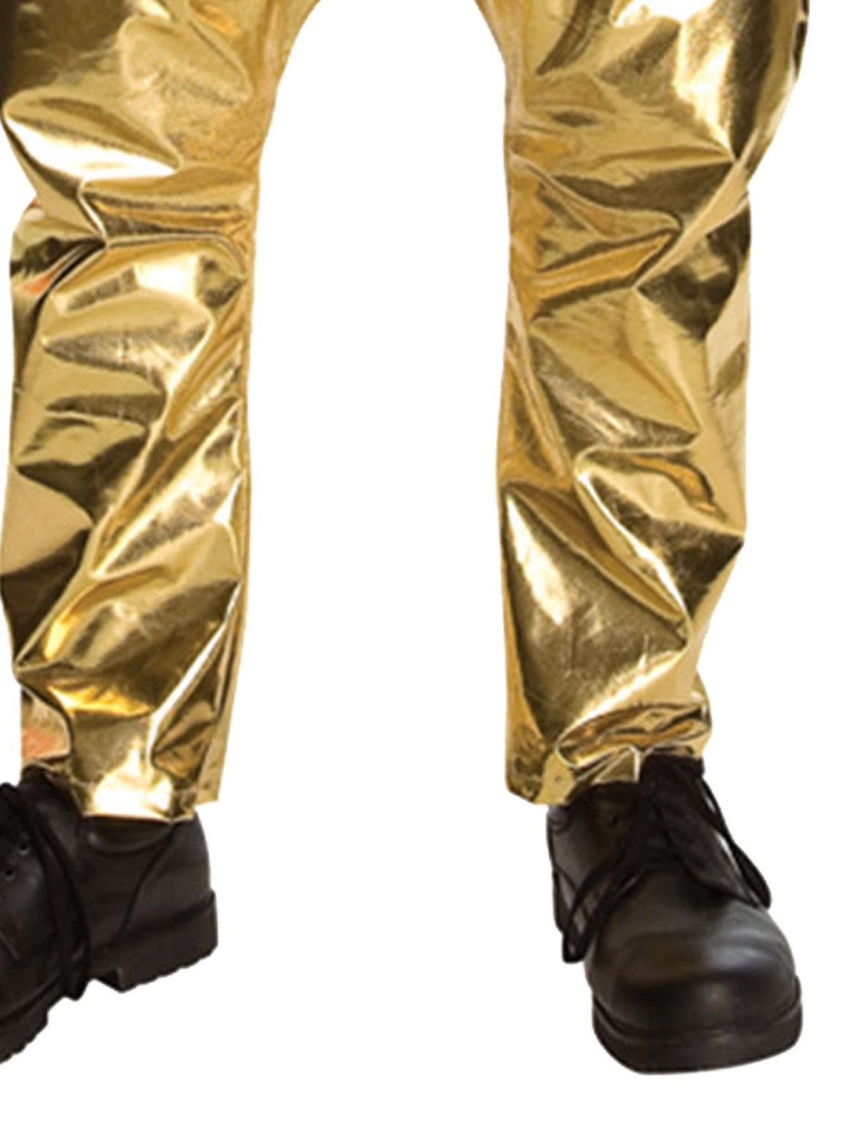 Rapper Gold Pants 90's Rapper Adult Men's Costume