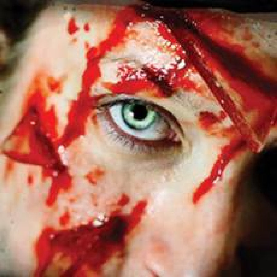 Glass Shrads 3D FX Transfer Tinsley Temporary Tattoo Halloween Special FX Make Up