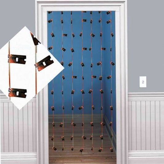 Halloween Decoration Razor Blade Doorway Curtain