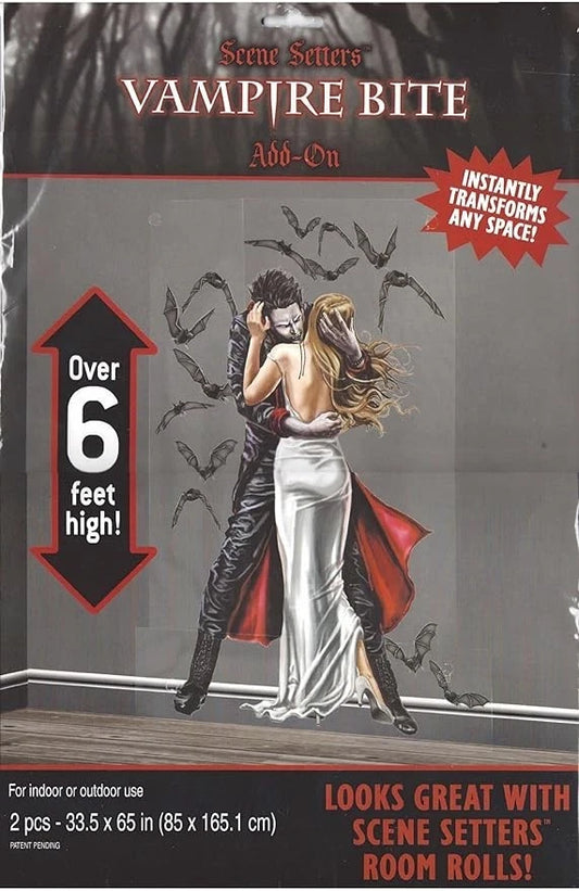 Halloween Decoration Scene Setter Vampire Bite