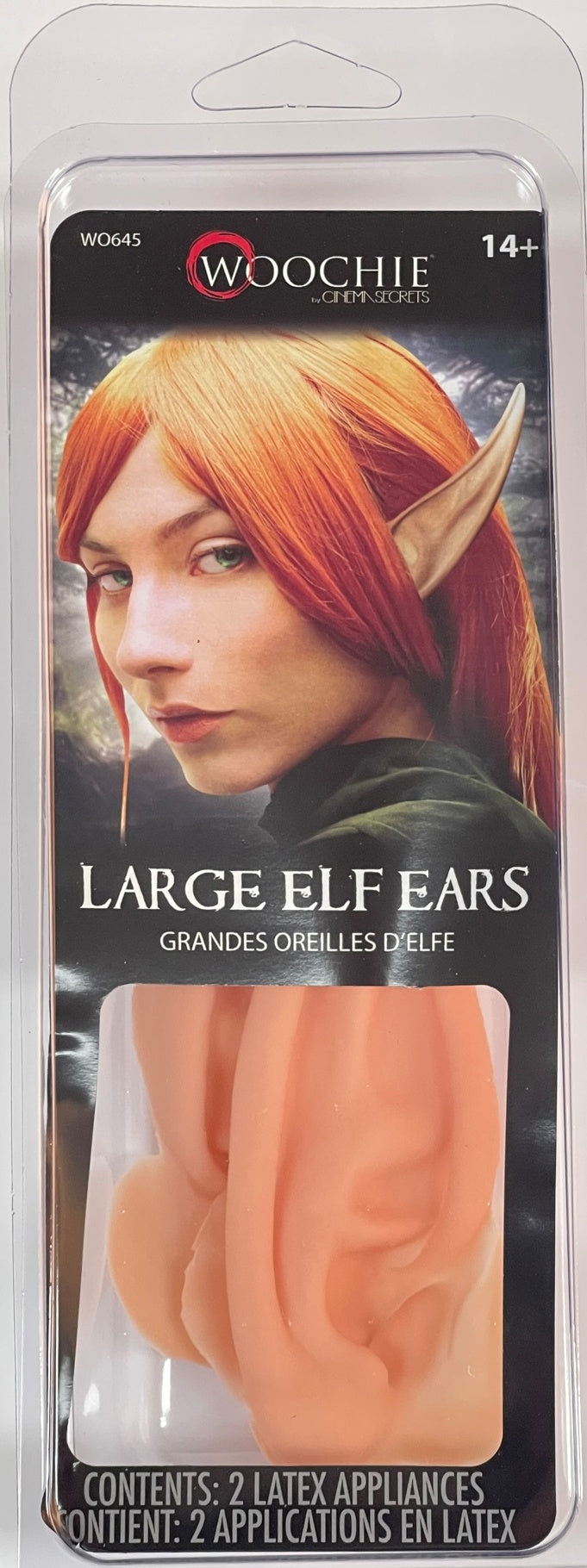 Large Elf Ears Professional Quality Halloween Costume Makeup - Large Elf