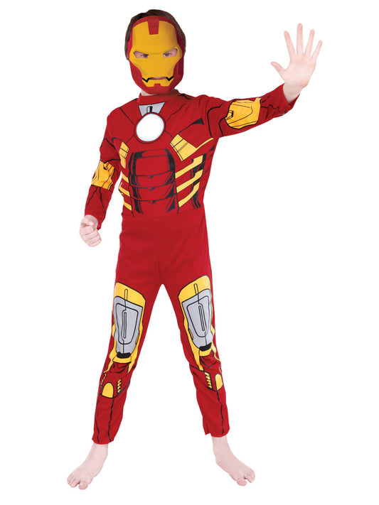 IRON MAN STANDARD COSTUME, CHILD 6-8 Years