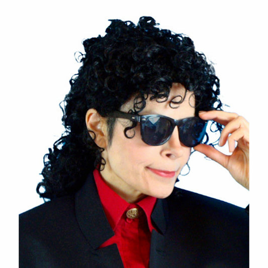Michael Jackson 90's Wig Men's Fancy Dress Costume accessory wig