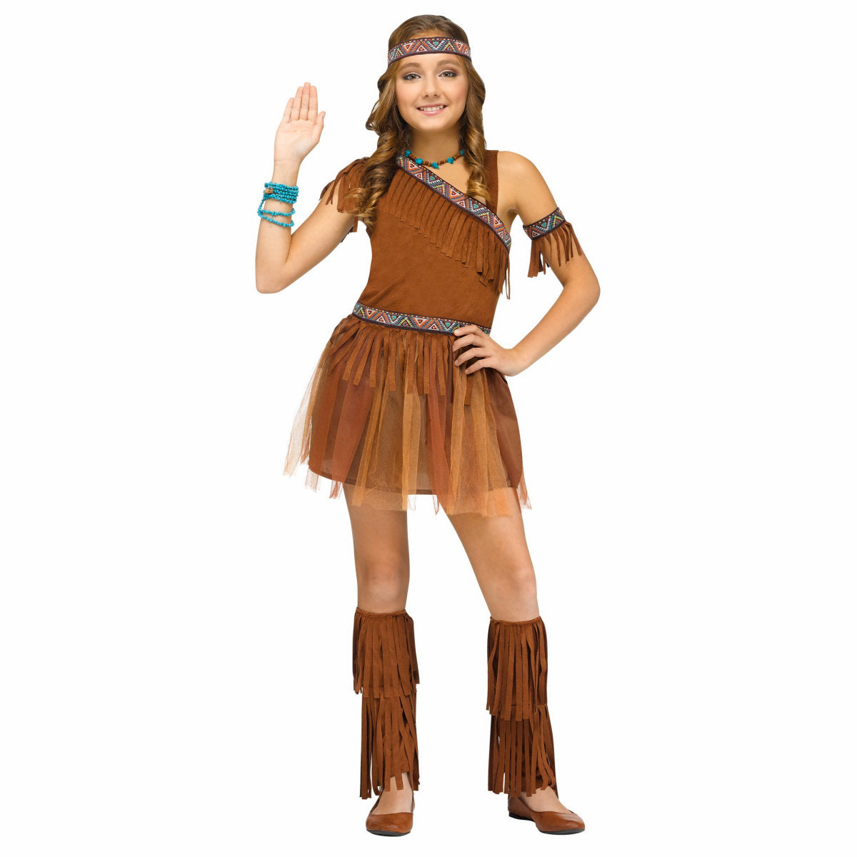 American Indian Pocahontas Girl's Halloween Party Costume