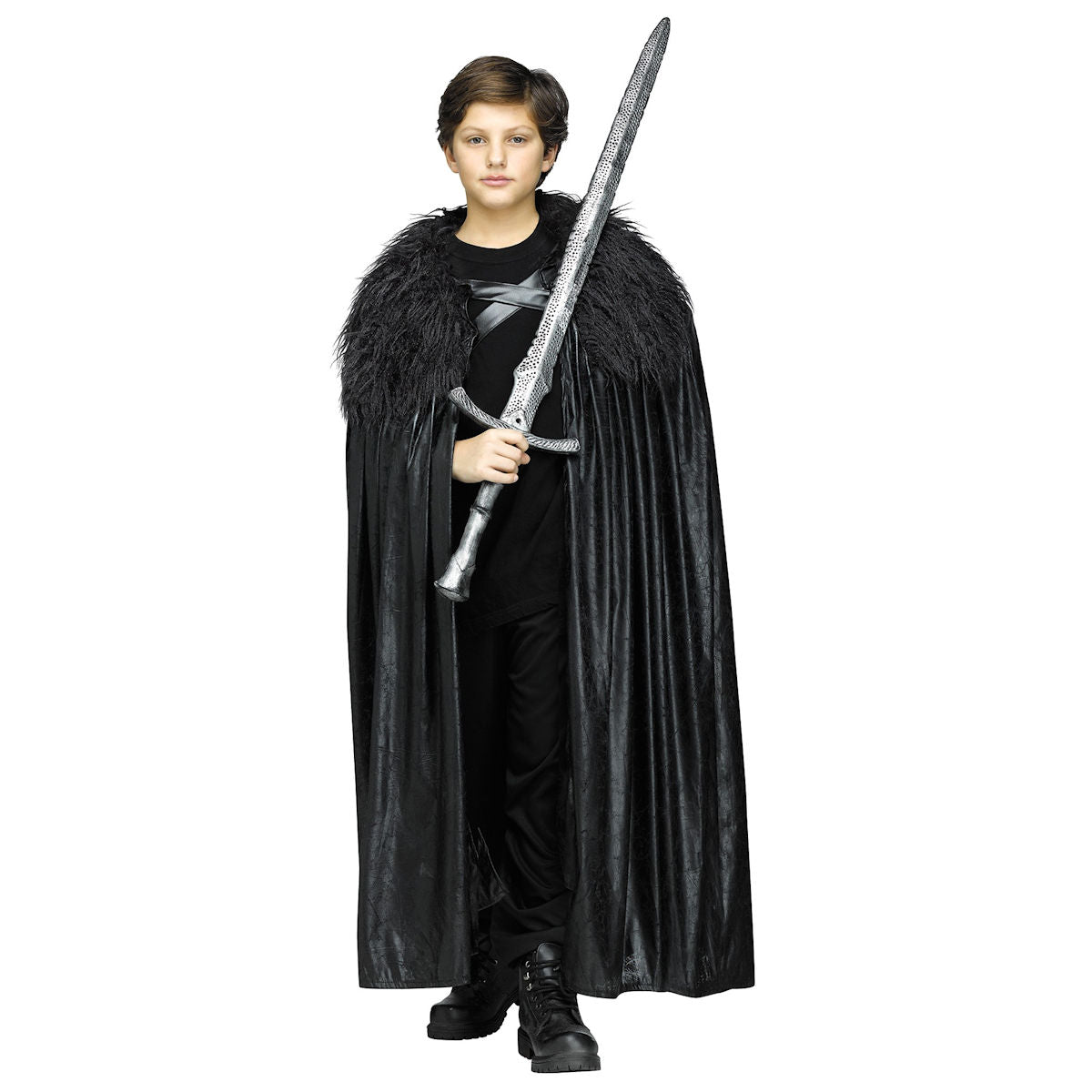 Jon Snow Game of Thrones Winter Lord Cloak Child Size