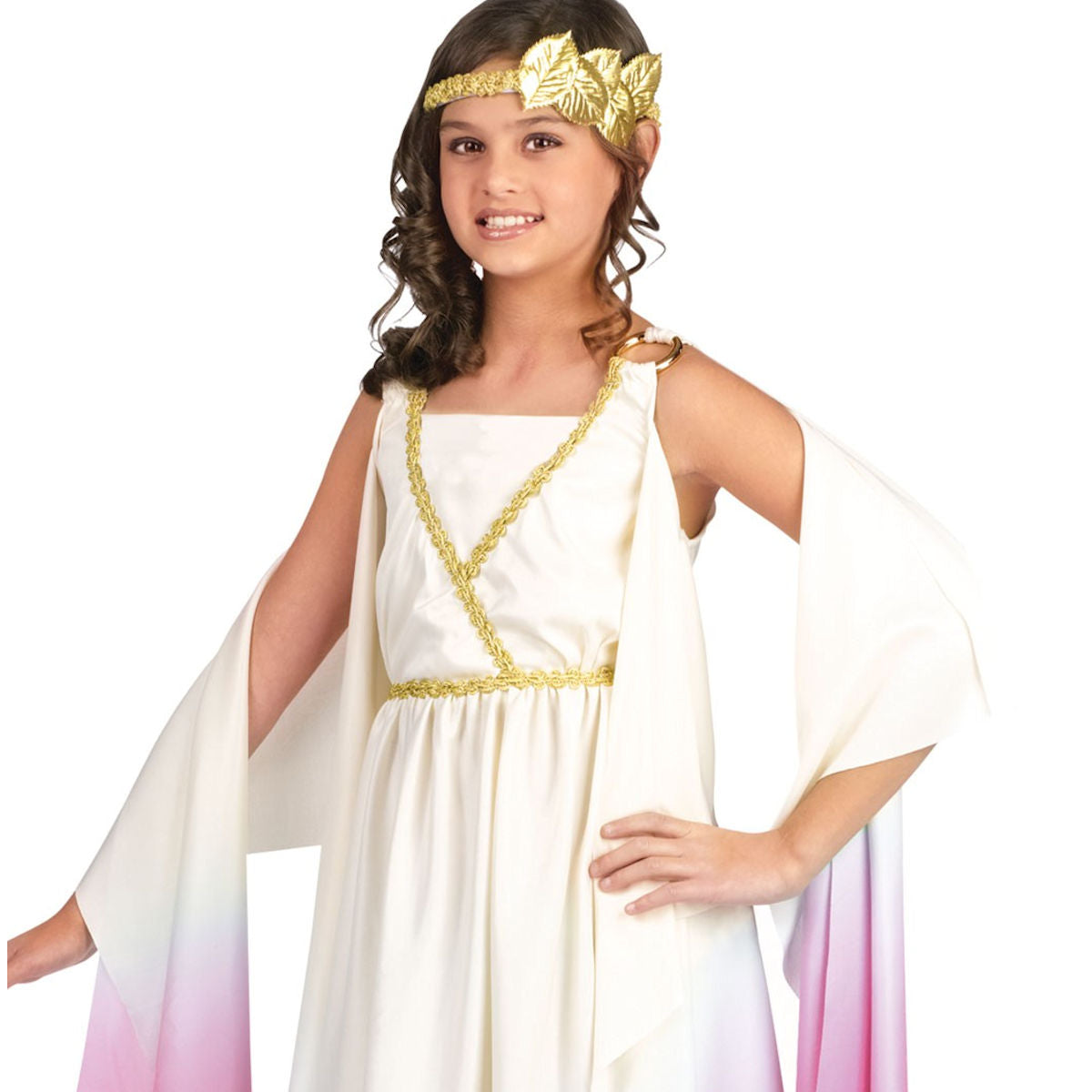 Athena Roman Greek Goddess Girls Costume Fancy Dress