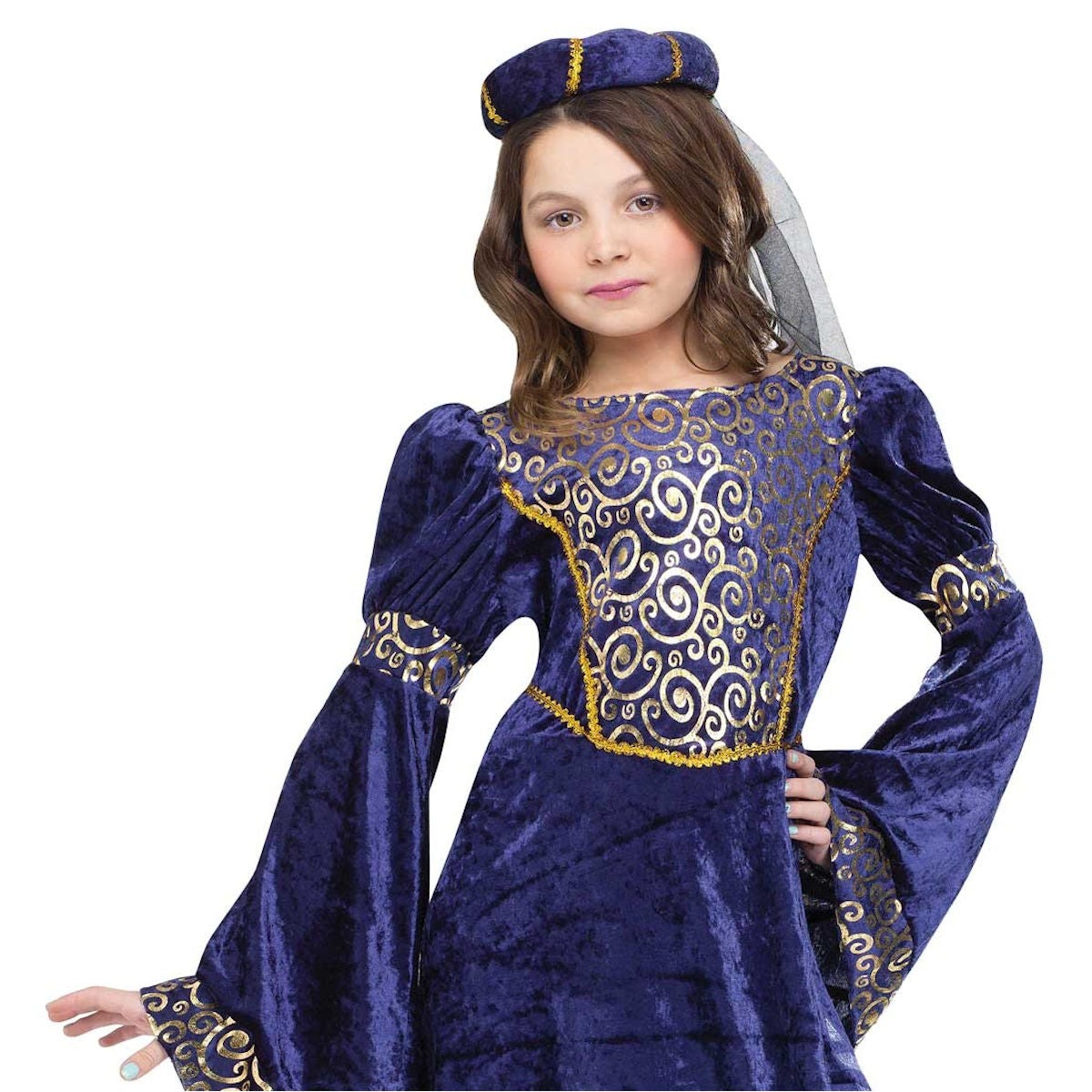 Juliet Capulet Gorgeous Renaissance Princess Girls Shakespeare Fancy Dress Costume