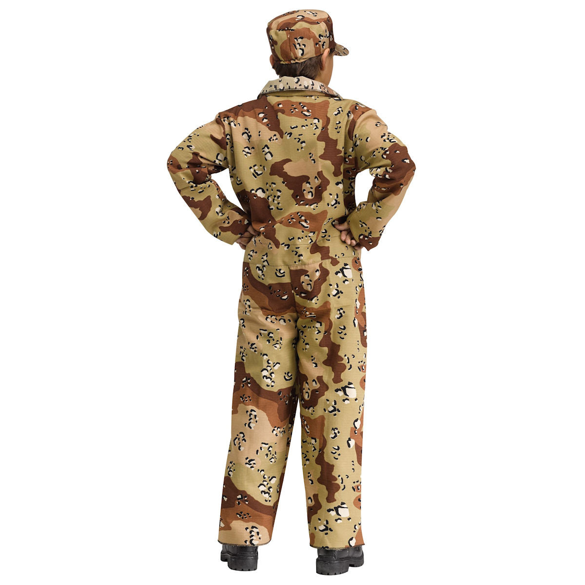 Commando Army Soldier Desert Camoflauge Boy's Costume Authentic Issue