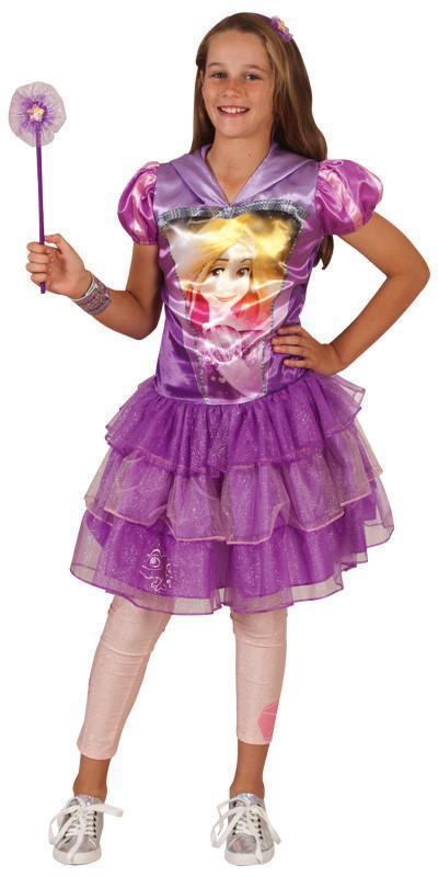 Rapunzel Costume Hooded Dress Child Girls costume