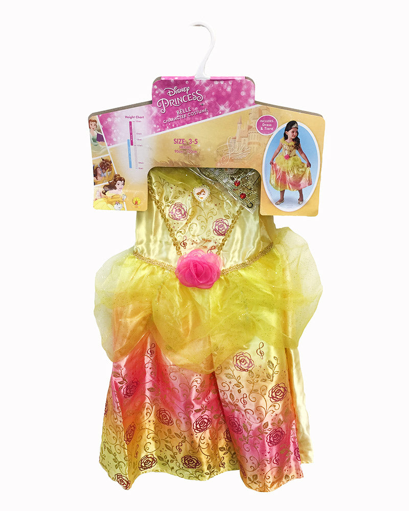 Belle Beuty and The Beast Rainbow Deluxe Child Girls Costume