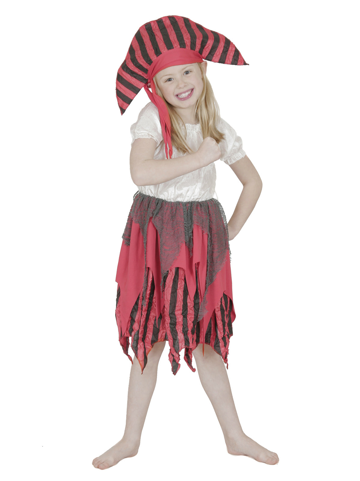 Deckhand Girl's Pirate Costume Child Complete outfit
