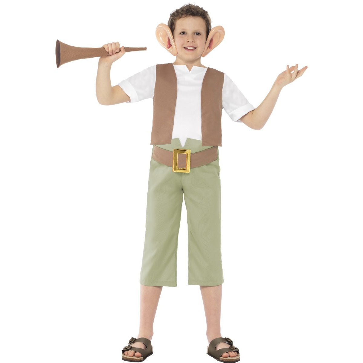 Roald Dahl BFG Children's Costume with large ears and horn
