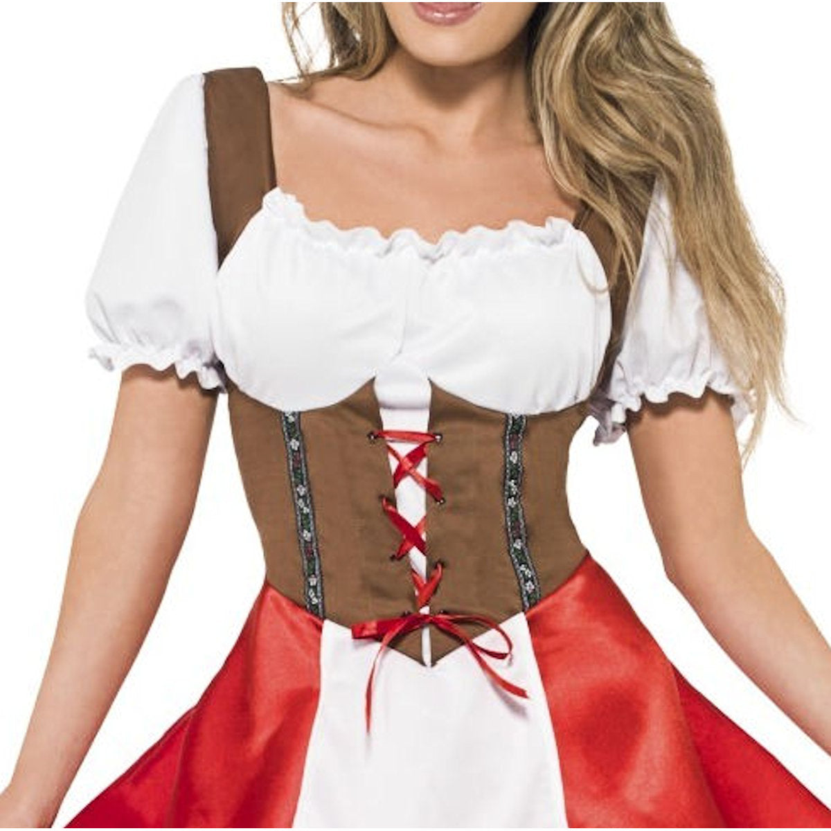 Bavarian Wench Oktoberfest Beer Wench Women's Fancy Dress Costume
