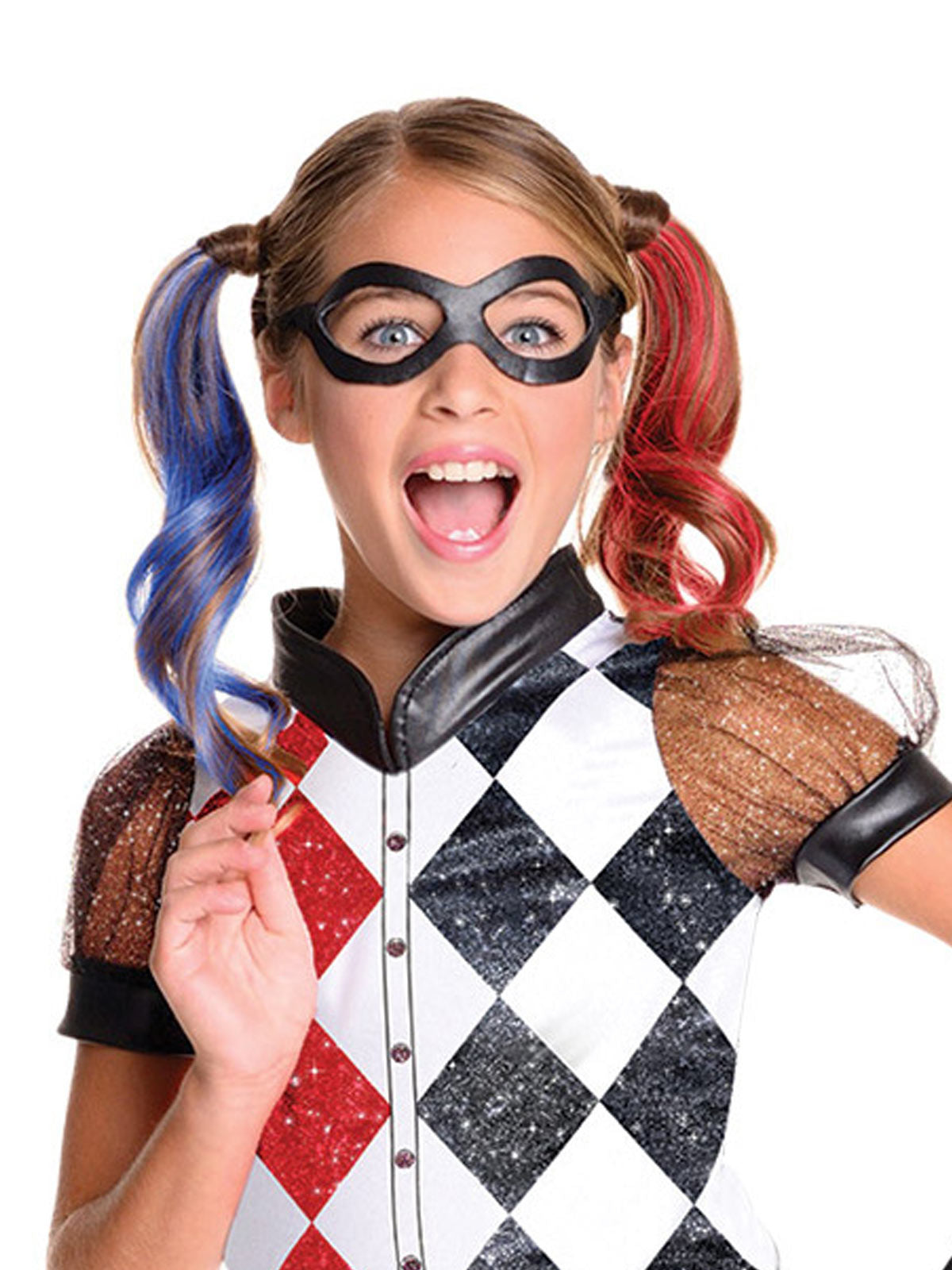 Harley Quinn DC Superhero Girls Child Deluxe Costume Licensed