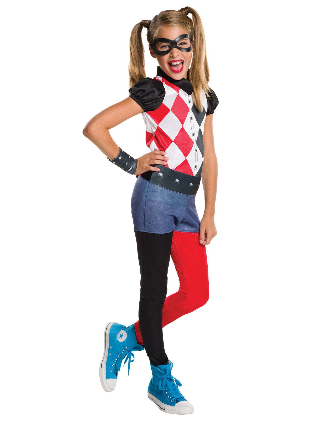 Harley Quinn DCSHG Claasic Girl's Child Costume, Licensed