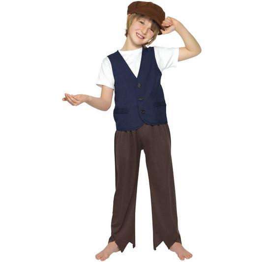 Peasant Boy Vest & Cap Child Costume Smiffy's