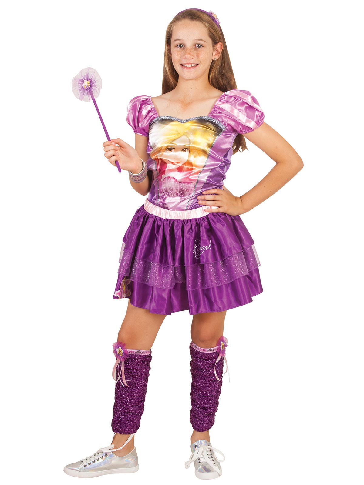 Rapunzel Princess Tutu Skirt Child Girls Costume