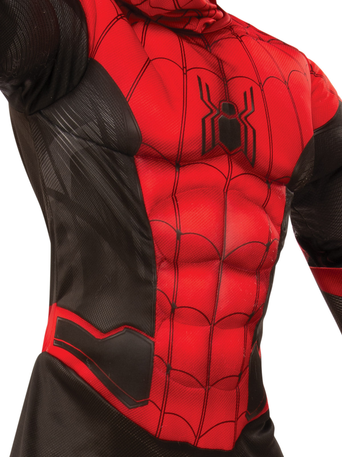Spiderman No Way Home Deluxe Red and Black Boys Child Costume Marvel Licensed