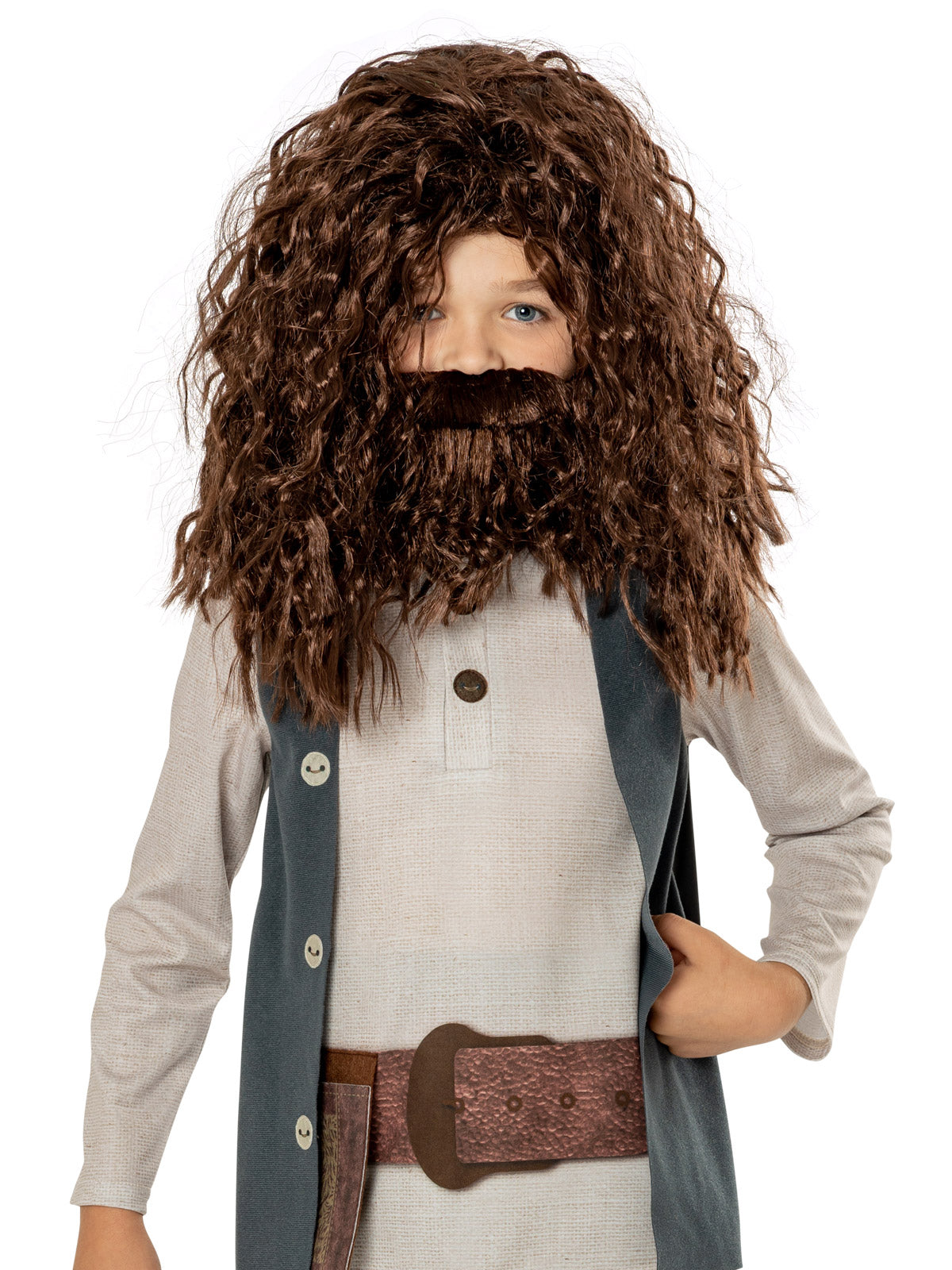 Hagrid Child Harry Potter Boys Costume Licensed with wig and beard