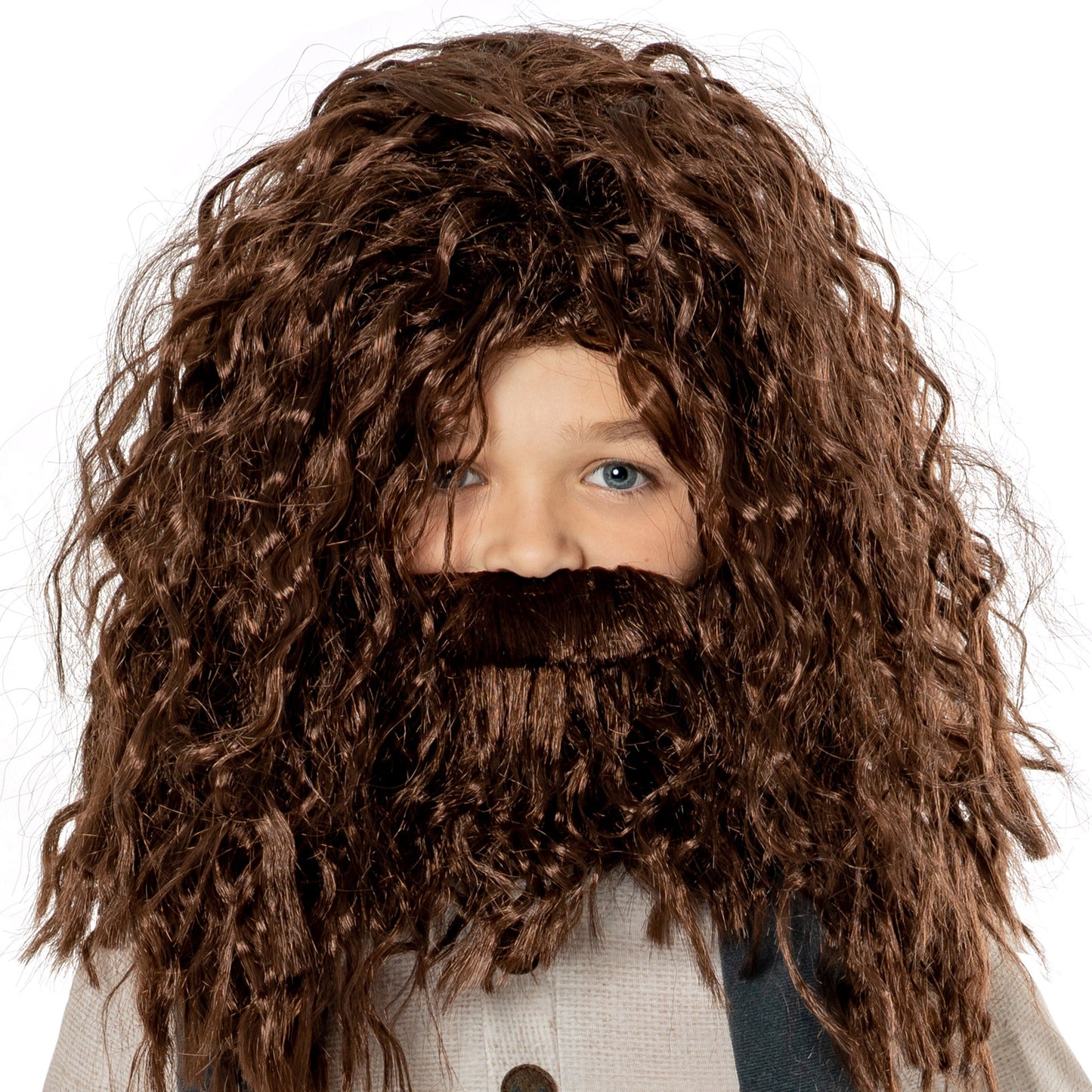 Hagrid Child Harry Potter Boys Costume Licensed with wig and beard