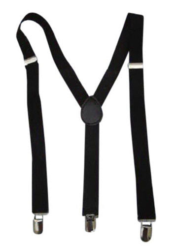 1920's Men's Black Wide Gangster Braces/Suspenders Gatsby – Ninx Costumes