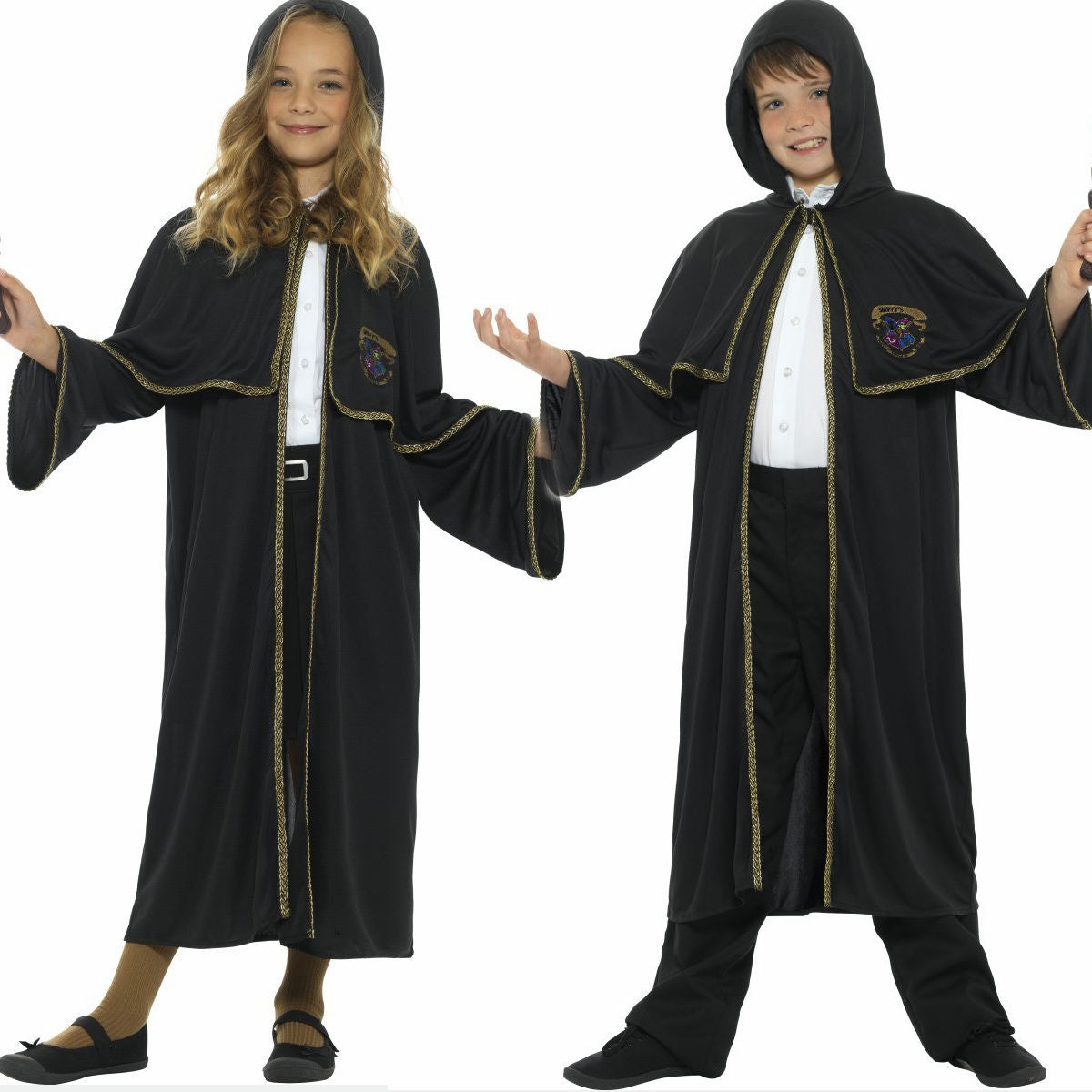 Harry Potter Wizard Hooded Cloak Children's Costume Genuine Licensed