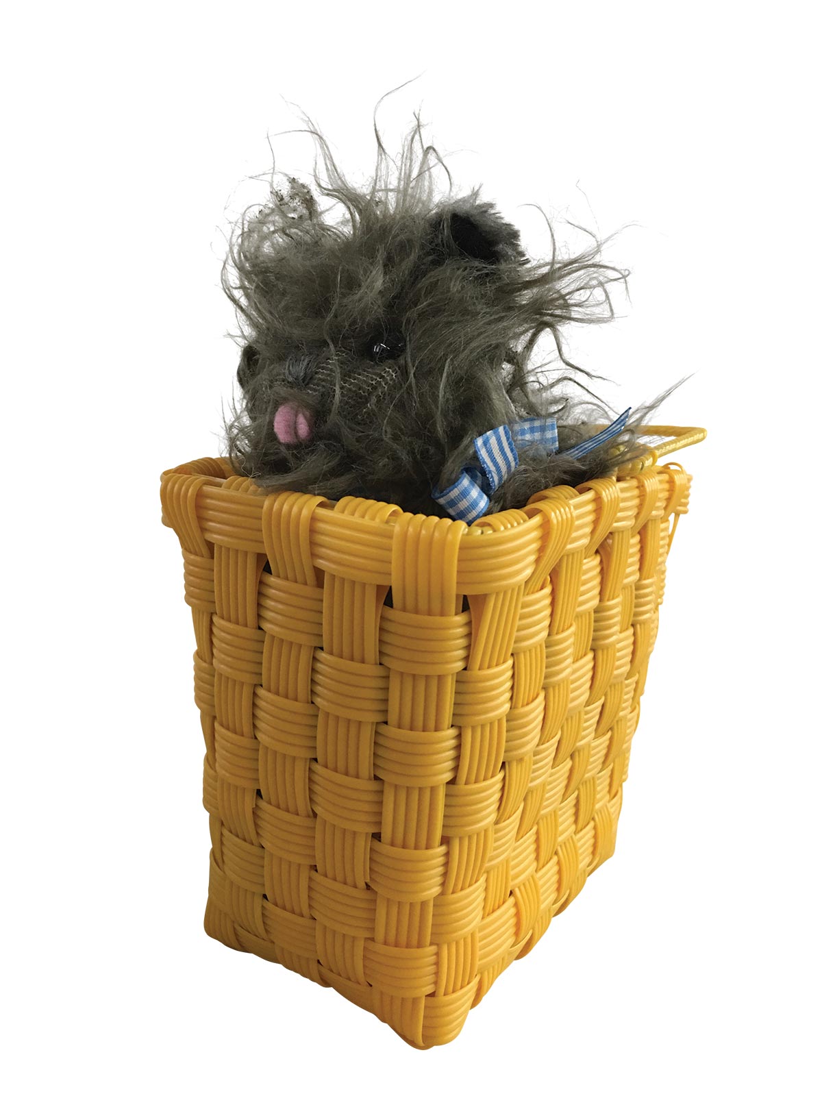 Wizard of Oz Dorothy's TOTO DOG IN A BASKET