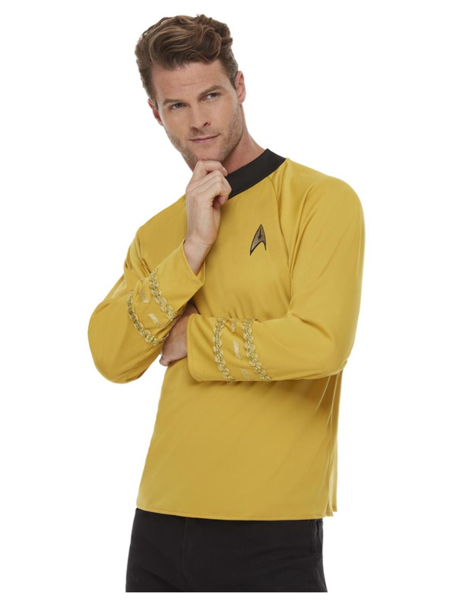 Star Trek, Original Series Command Uniform, Gold Genuine Licensed