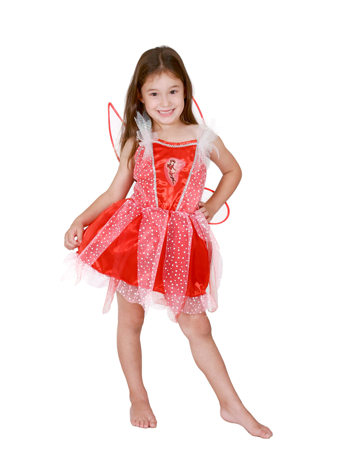Rosetta Ballerina Garden Fairy Child Costume with Wings LIcensed