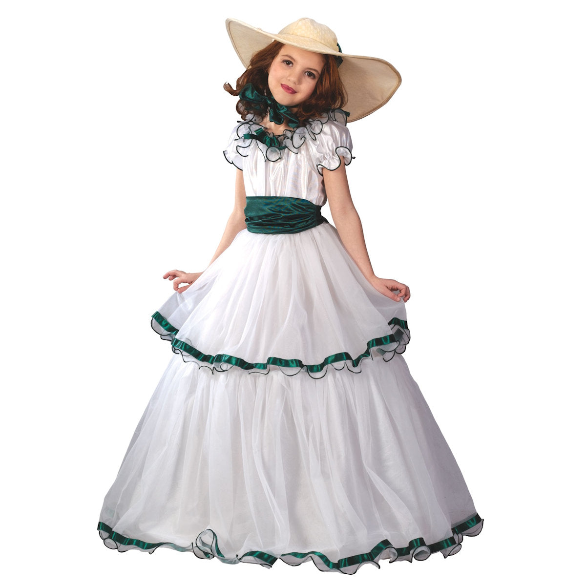 Southern Belle Scarlet O'Hara Gone with the Wind Girls Costume