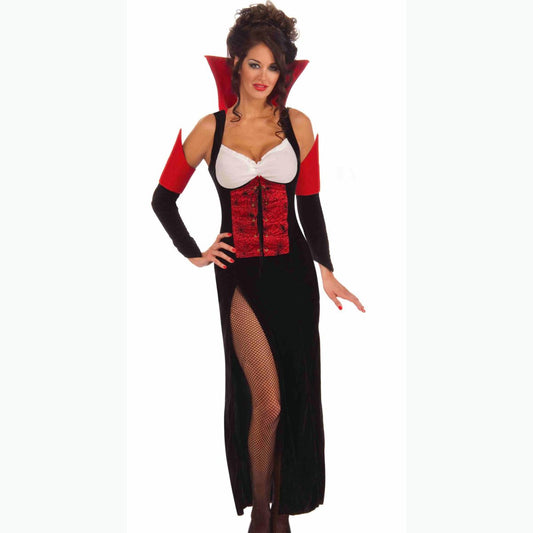 Sexy Vampiress Halloween Women's Fancy Dress Costume