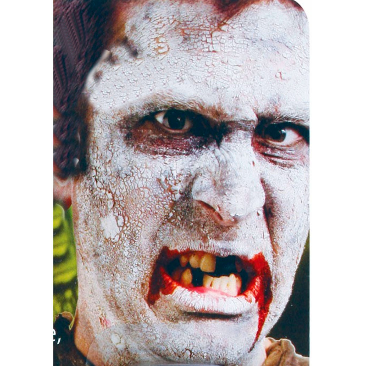 Zombie Flesh Wrinkly, Cracked Peeling Skin Halloween Make up Special FX