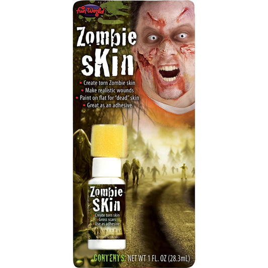 Zombie Skin Makeup Special FX Kit 1.0 Oz (28.3ml) Halloween Costume Accessory