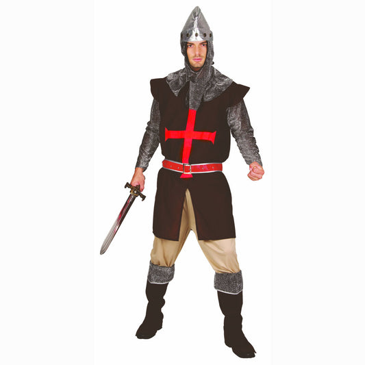Medieval Knight Crusader Men's Fancy Dress Costume