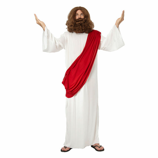 Jesus Moses Robe Biblical Men's Fancy Dress Costume