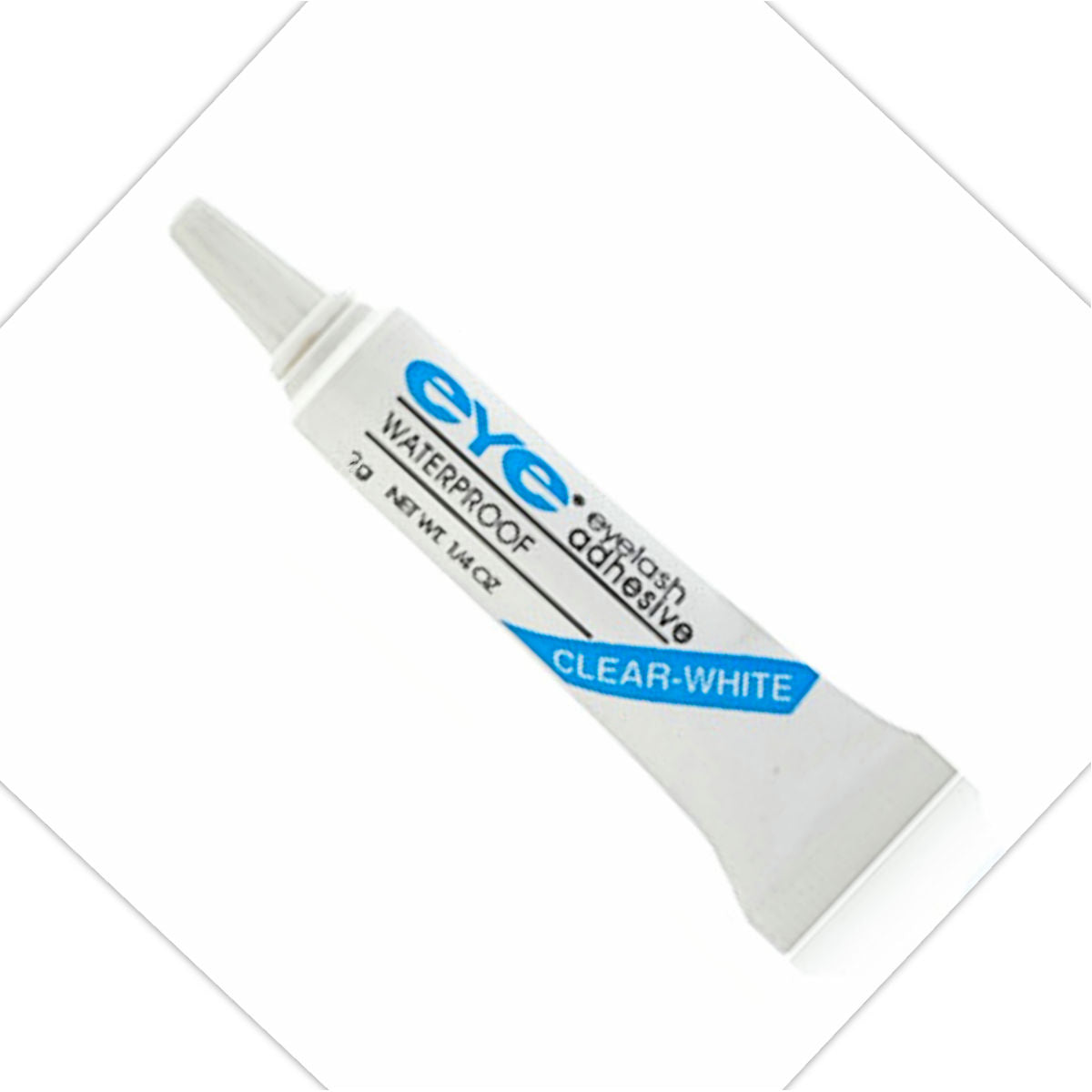 EYE Eyelash Adhesive 7gm Clear-White Waterproof glue Dries Clear