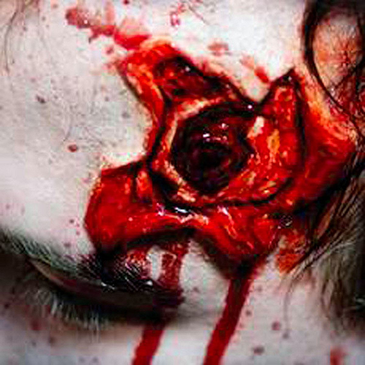Exit Wound 3D FX Transfer Tinsley Temporary Halloween Special FX Make Up