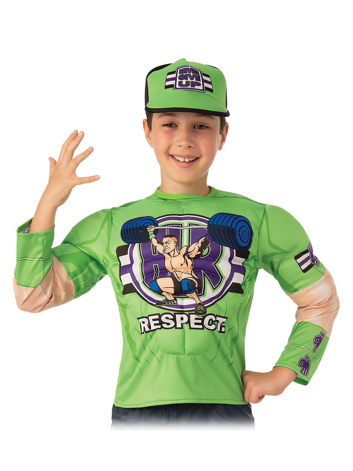 WWE John Cena Child Costume Shirt and Cap Set