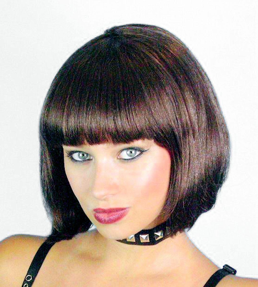 1920's Classic Bob Flapper Wig Brown quality women's Miss Fisher costu ...
