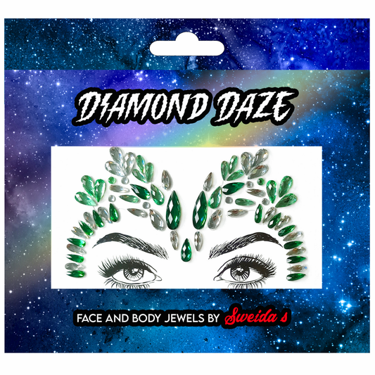 Face & Body Jewels - Dragonette Temporary Tattoo Festival Make-up
