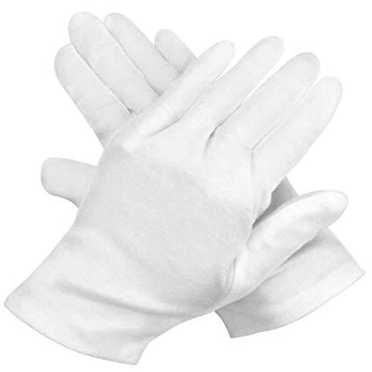 Santa White Gloves Adult Size Christmas Costume Accessory