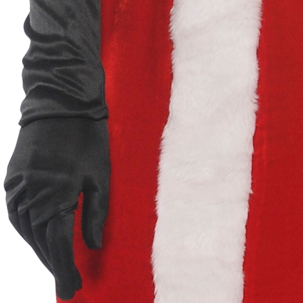 Jolly Holly Women's Christmas Santa Costume with Gloves